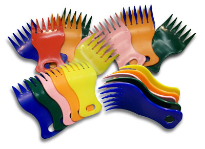 Injection Molded Hair Picks - Glenn Mauser Plastics Company